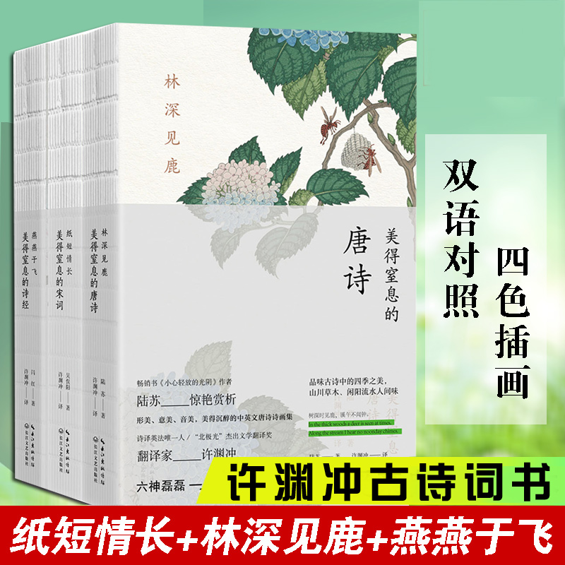 【单册任选】许渊冲经典英译作品集全套 诗经楚辞唐诗宋词元曲戏剧李白杜甫白居易李煜李商隐古今诗词一三百首 画说传统文化文学书 - 图1