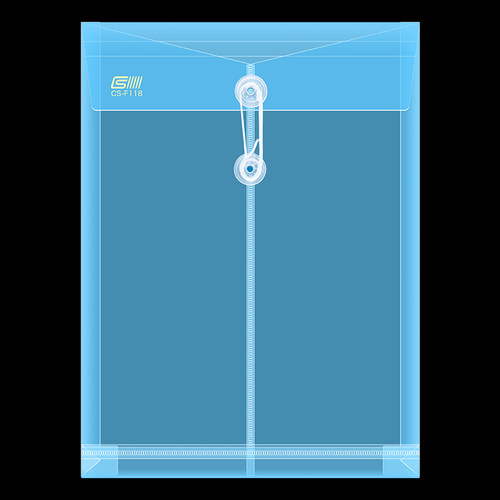 a4档案袋塑料透明fc立体绑绳资料袋整理收纳加厚防水文件袋文件夹 - 图3