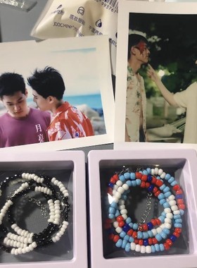 14k包金钛钢！欧美pp串珠锁骨链