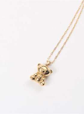 欧美冬季新款超可爱女质感项链