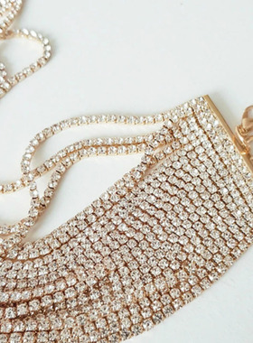 欧美冬季年会庆典奢华多层水钻