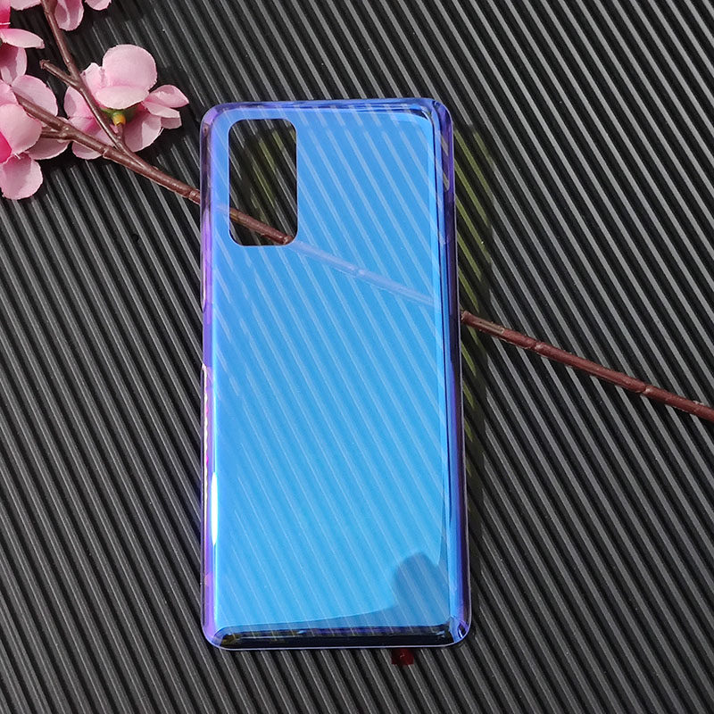 适用于荣耀V30后盖玻璃透明 替换V20魔改蓝光电池盖 V30pro外壳盖