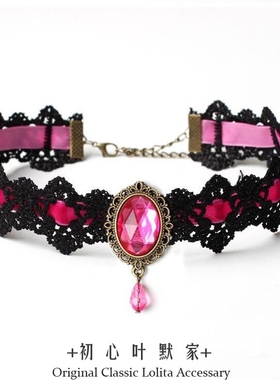 2024项圈纯欲锁骨链哥特暗黑