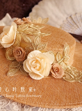 草帽凡猫田园草帽草编