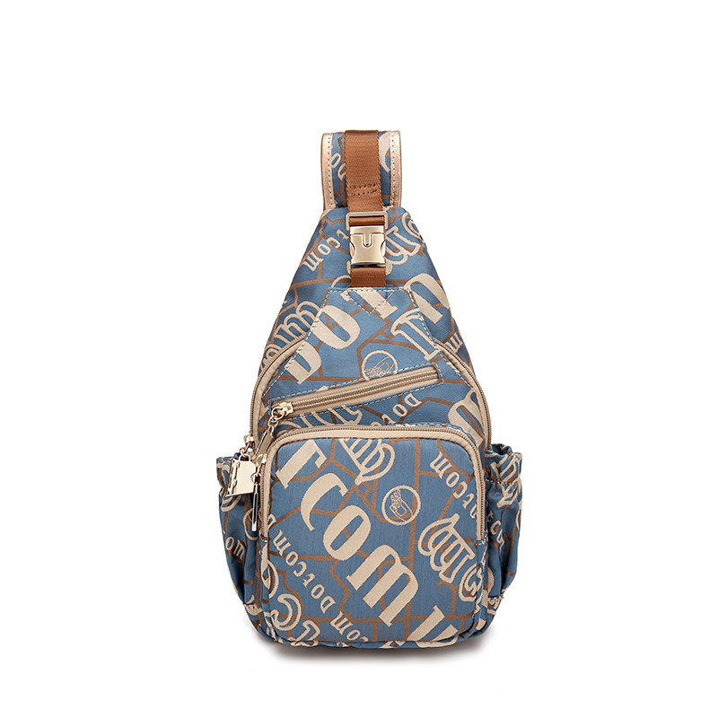 盛装舞步春夏新款大容量休闲帆布包 盛装舞步胸包