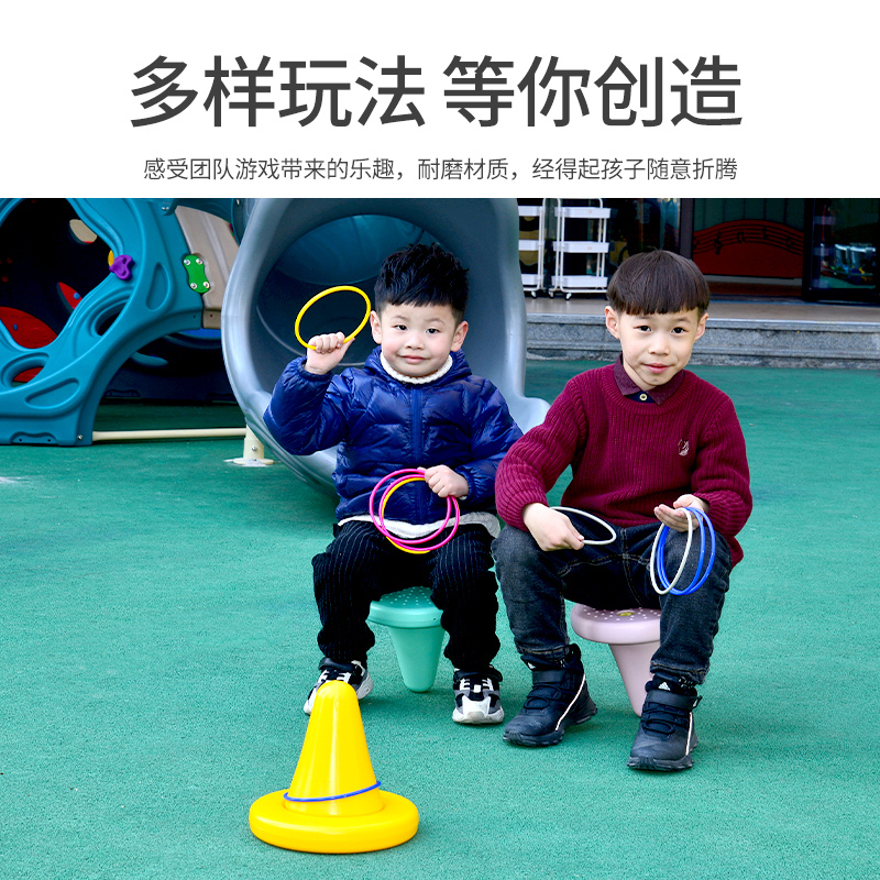 幼儿园儿童感统训练器材独角凳家用早教前庭教具平衡独角椅玩具脚