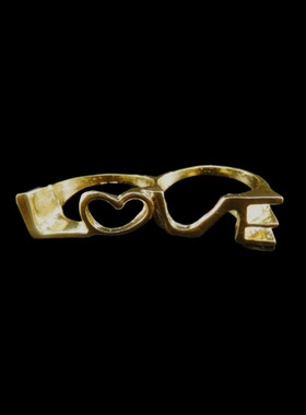 合金朋克个性金属戒指指环装饰品