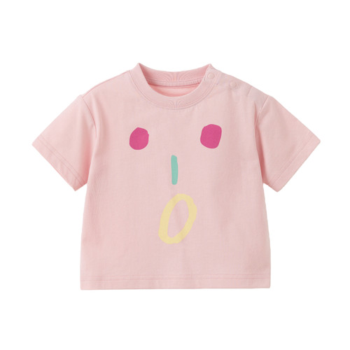 【表情短袖】papa爬爬夏季宝宝T恤新品男女宝纯棉吸湿透气上衣 - 图3