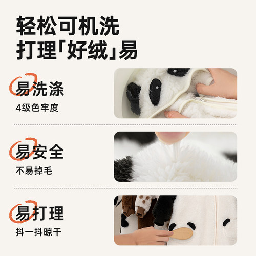 【李佳琦直播间小样零食节】papa冬季婴儿连体衣爬服抱抱绒保暖 - 图3