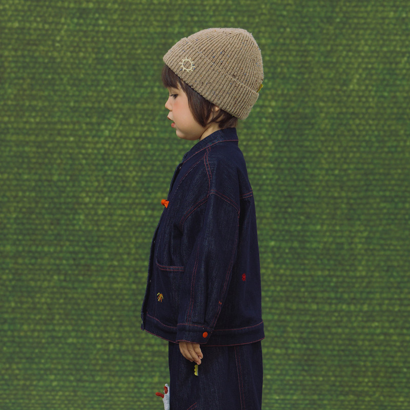 【新品】papa爬爬春季儿童外套男女童宽松活性牛仔上衣厚实耐穿,淘宝优惠券,粉丝福利购,淘宝优惠卷