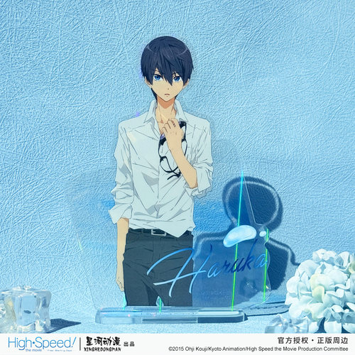 星河动漫 Free！衬衣泳镜系列七濑遥橘真琴桐岛郁弥摆件 立牌周边 - 图1