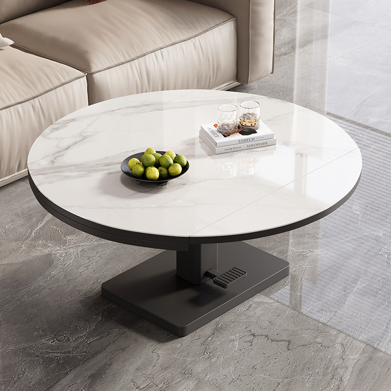 欧乐派升降茶几餐桌两用一体式小户型几餐桌钢化玻璃脚踏升降餐桌,淘宝优惠券,粉丝福利购,淘宝优惠卷