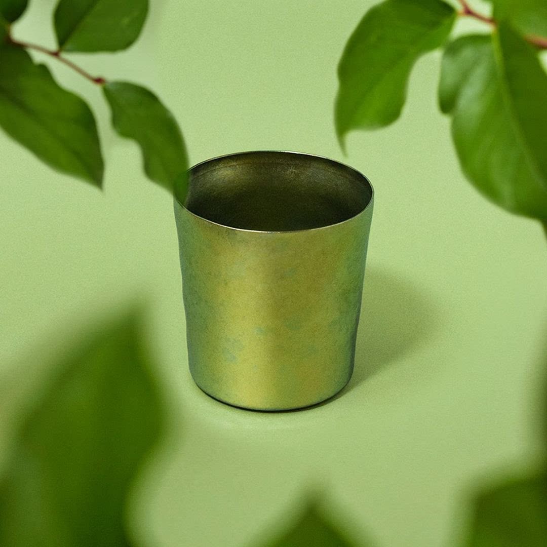 日本国礼sus gallery高档手工真空隔温纯钛威士忌杯保冷保温送礼-图2