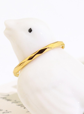 素圈满天星戒指女小众insins潮