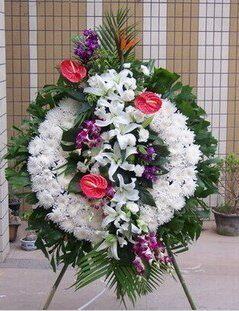 清明节扫墓用花/丧事祭奠用花/菊花花束/花圈/青岛鲜花店同城送花 - 图3