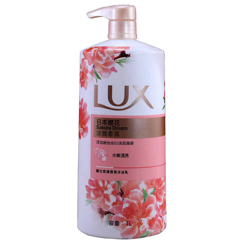 LUX丽仕力士精油香氛沐浴乳日本樱香花芬滋养持久留香1000ml进口 - 图3