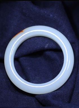 玉秀和田玉手镯定制手饰