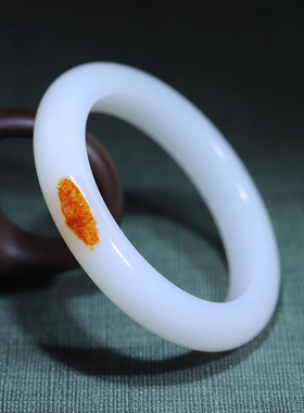 玉秀和田玉手镯定制手饰