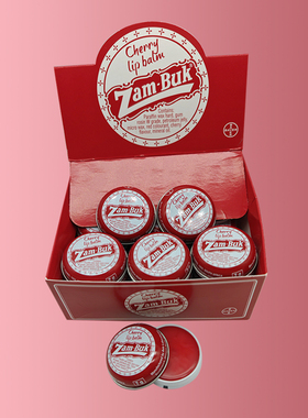 南非Zam-Buk樱桃味唇膏润唇滋润补水保湿淡化唇纹修护唇部唇膜