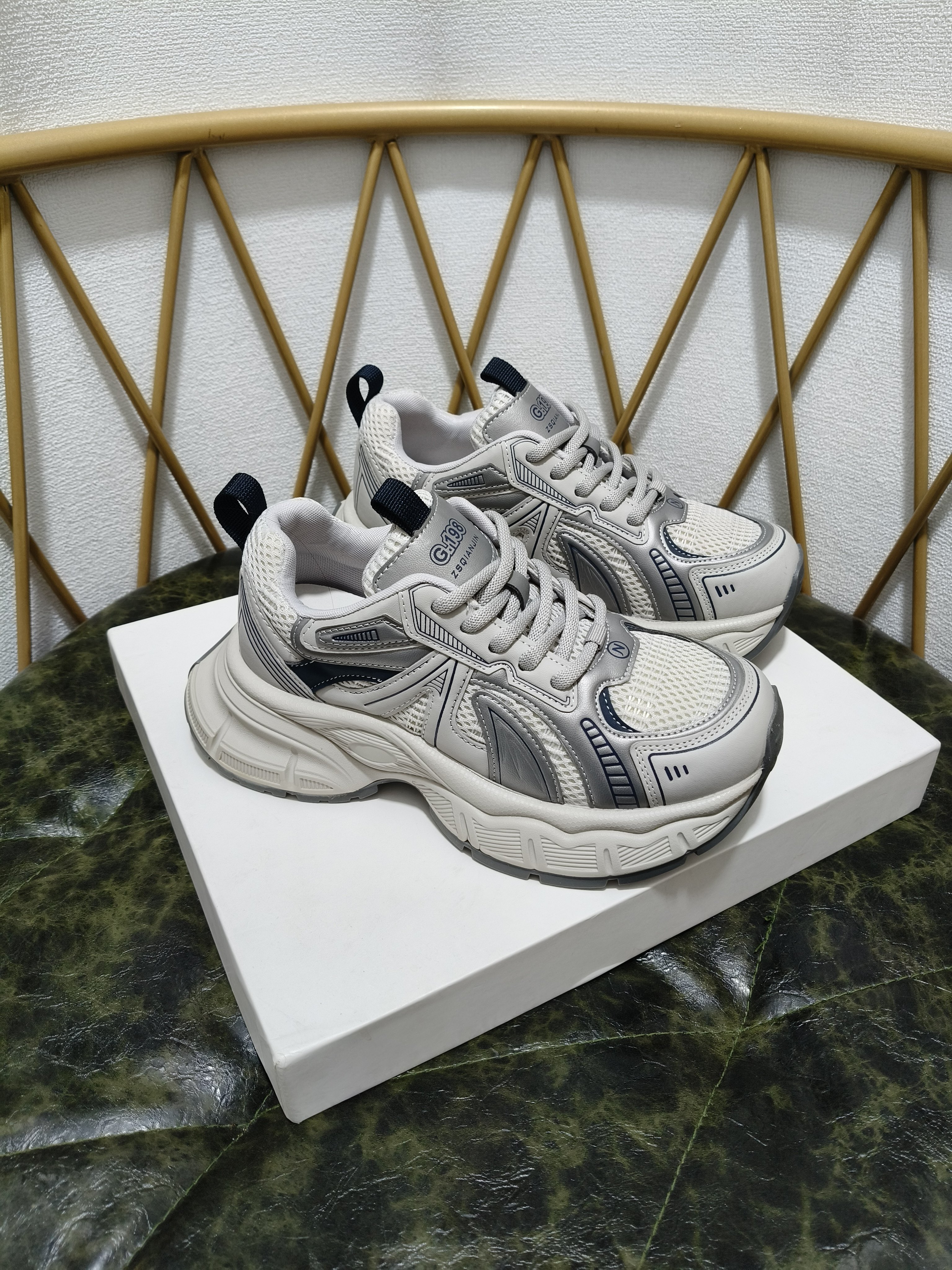 撤柜清仓厚底拼色老爹鞋女2026春季新款网面休闲运动鞋轻便跑步鞋,淘宝优惠券,粉丝福利购,淘宝优惠卷