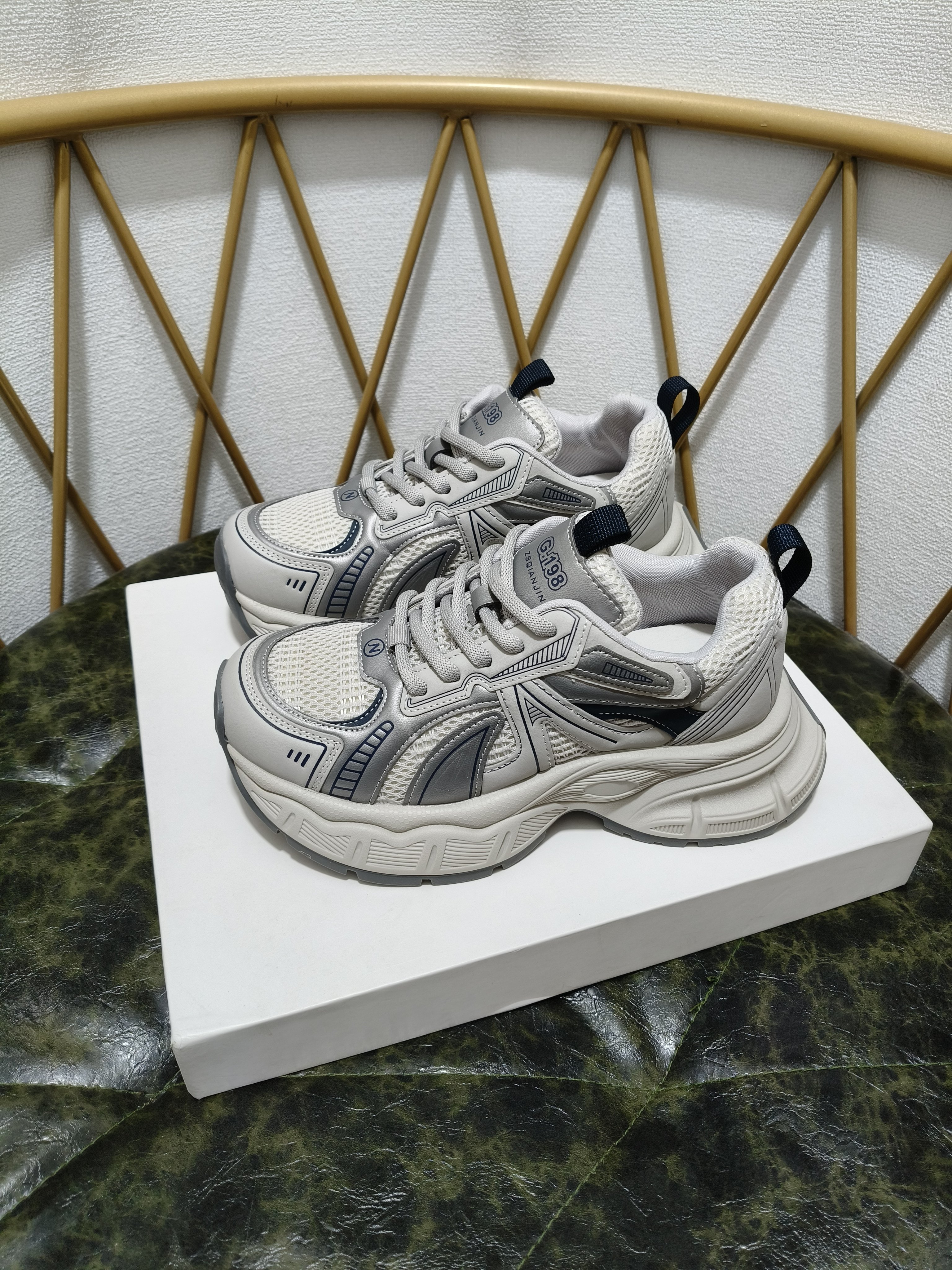 撤柜清仓厚底拼色老爹鞋女2026春季新款网面休闲运动鞋轻便跑步鞋,淘宝优惠券,粉丝福利购,淘宝优惠卷