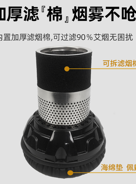 【热销】头耳灸耳疗仪艾灸器净烟