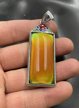 男女款感温石吊坠挂件