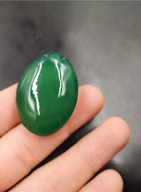 绿玛瑙手工雕刻立体弥勒佛吊坠