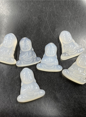 女款玉髓宝宝佛小玉佛挂件