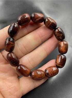 虎眼石手链桶珠手串特价