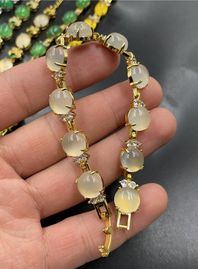 女款玉髓玛瑙手链手串