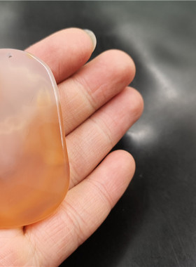 玉器黄色玛瑙毛衣链吊坠