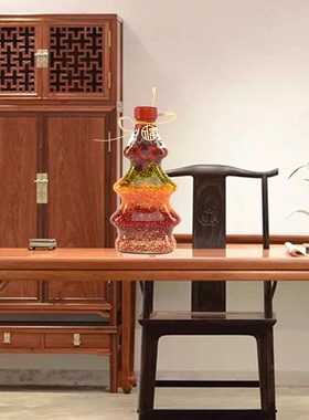 五谷丰登杂粮摆件葫芦瓶乔迁新居