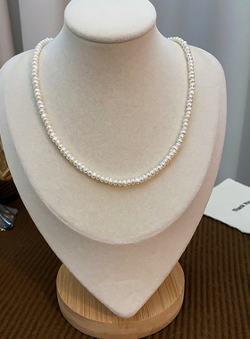 STINA淡水珍珠锁骨链女气质轻奢