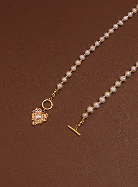 STINA6mm铜合金项链长款毛衣链女