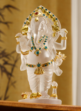 泰国象鼻神树脂装饰摆件