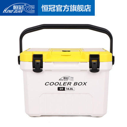 恒冠钓箱S9 S10内置增氧机海钓矶钓冰箱保温箱多功能钓鱼活饵虾箱 - 图3