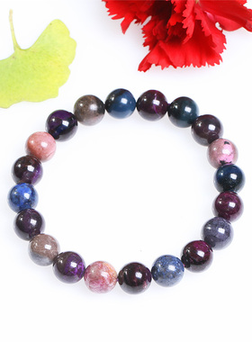 南非礼物苏幕水晶舒俱来手链