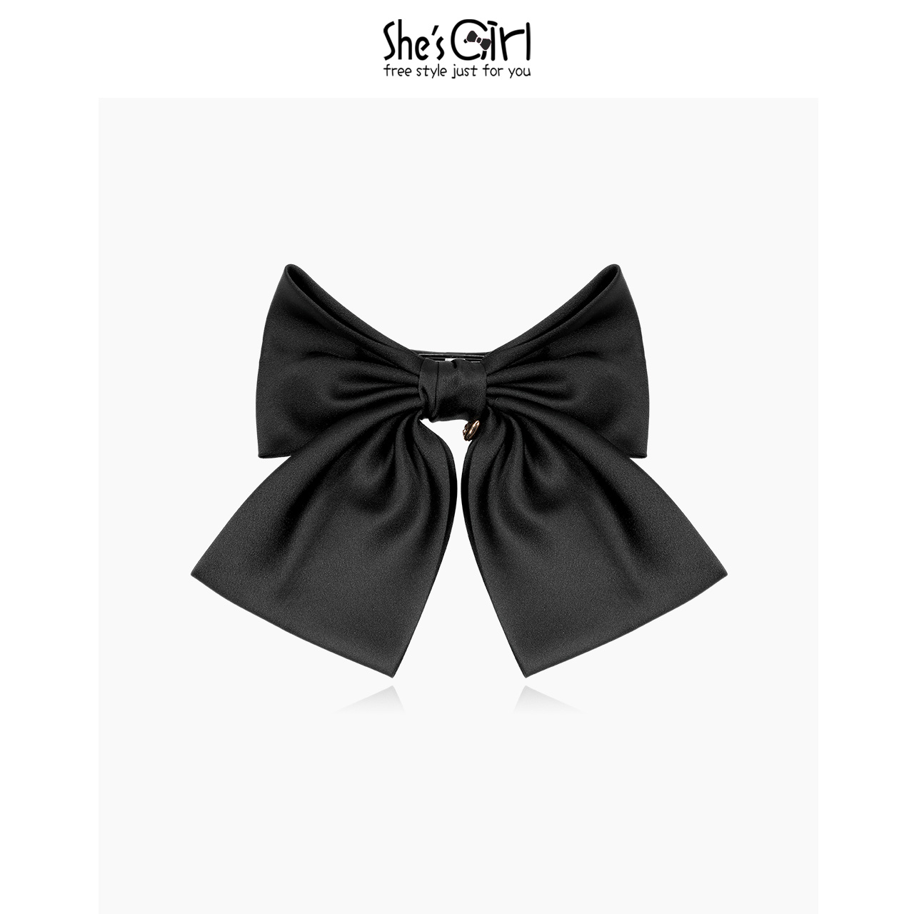 shesgirl 女团同款少女心大蝴蝶结头饰甜美气质发夹发卡 茜子发饰 shesgirl 女团同款少女心大蝴蝶结头饰甜美气质发夹发卡 茜子发饰