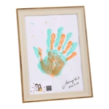 Отпечаток рук для влюбленных, пигментированная памятная фоторамка, «сделай сам», подарок на день рождения