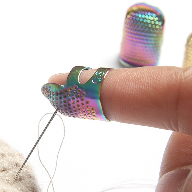 顶针指套家用手缝十字绣顶针器加厚可调节复古护指顶针箍缝纫工具,淘宝优惠券,粉丝福利购,淘宝优惠卷