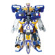 Exhibit high-dazzle card fighter dazzling blue thunder king deformation toy