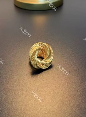 小众镂空戒指金色高级感时尚夸张配饰