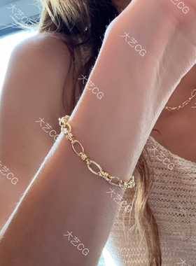 古币项链多种戴法链条手链吊坠可拆卸BRAIg 0365