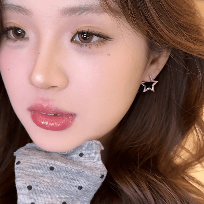 闪钻立体折角星星耳钉女2025新款爆款高级感小众设计耳环精致耳扣,淘宝优惠券,粉丝福利购,淘宝优惠卷