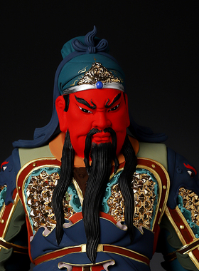 省级大师林建平设计出品关公