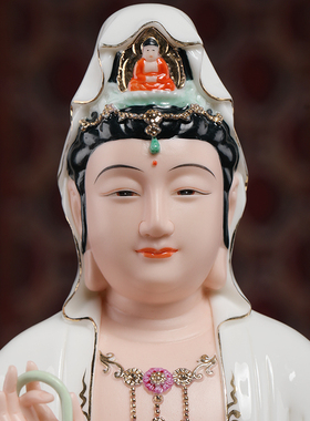 全堂佛观音菩萨佛像释迦牟尼佛