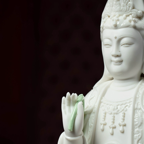 Dai Yutang Dehua Белый фарфор 14.12.16.18 -Пенг статуя Гуаньян Будда Гуаньин Бодхисаттва Керамика Портрет