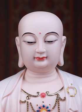 陶瓷南无大愿地藏王菩萨佛像摆件