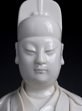 陶瓷文昌帝君神像文曲星坐像摆件